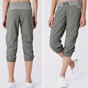 Ivivva by Lululemon Dance Studio Crop in Gray Ruche Size 14 Girls